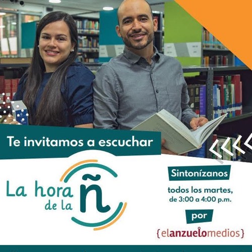 María Camila Celis Castiblanco, Jhonny Alexánder Lozano Bermúdez, Docentes TC de la Facultad de Humanidades, Artes y Ciencias Sociales. Creadores y conductores de La hora de la ñ.